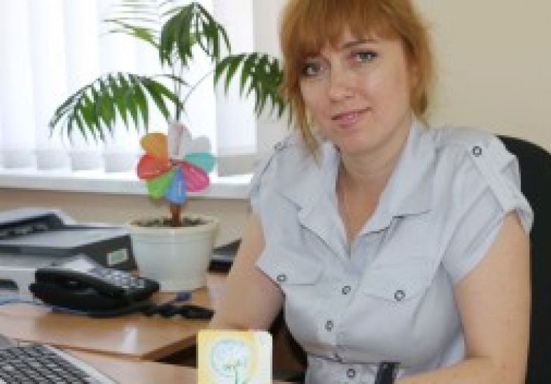 Xenia Belevici, conducătorul Centrului de suport social pentru persoanele care trăiesc cu HIV din Tiraspol: ”Să fii sănătos – este alegerea ta!”.