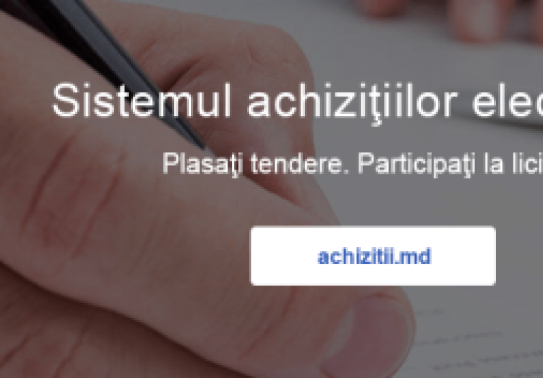 (Russian) В Молдове запущен проект электронной системы государственных закупок achizitii.md