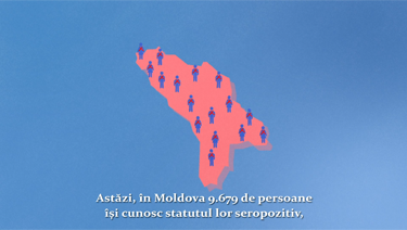 HIV în Moldova. infografic